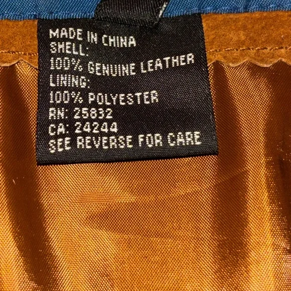 🌵CRIPPLE CREEK🌵WHISKEY FRINGE SUEDED LEATHER JACKET🌵 - Picture 11 of 12